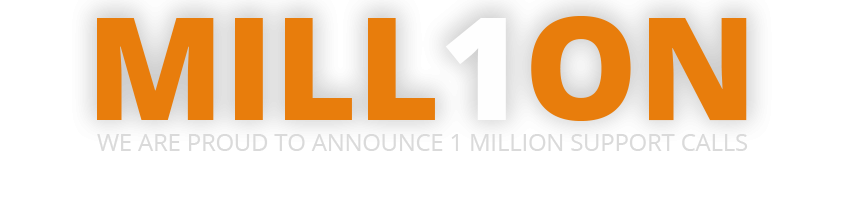 First Network Group's Call Center has reached the milestone of one million support calls.